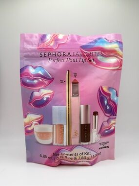 Sephora Favorites Perfect Pout Lip Set | $91 Value | NEW Sealed